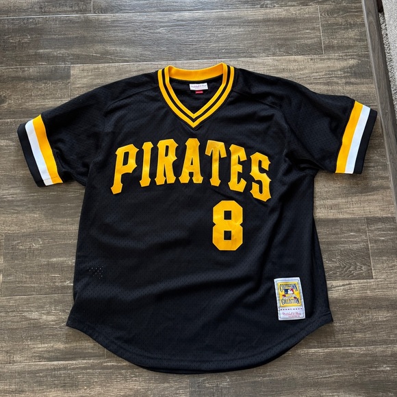 Mitchell & Ness Other - Willie Stargell Pittsburgh Pirates Black 1982 Mesh Batting Practice Jersey XL
